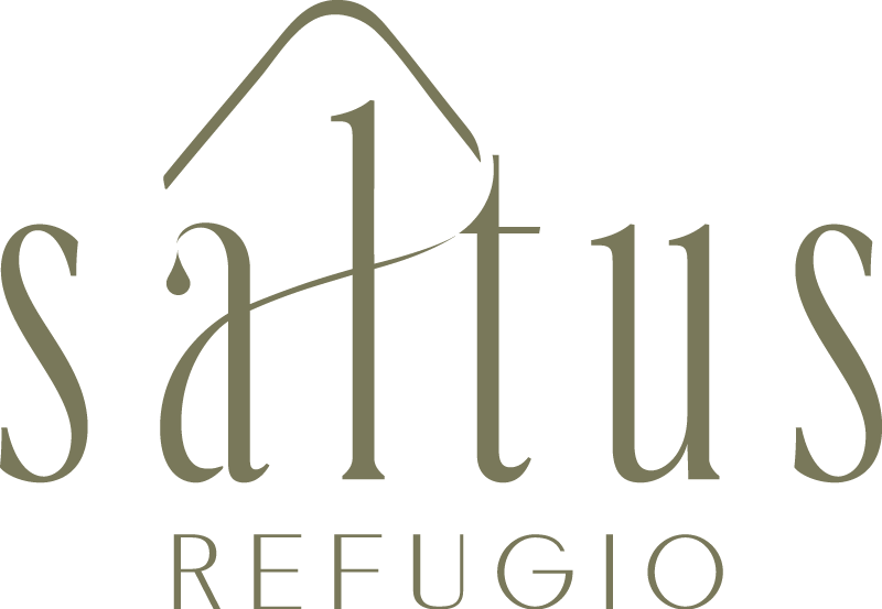 Saltus refugio | Logotipo